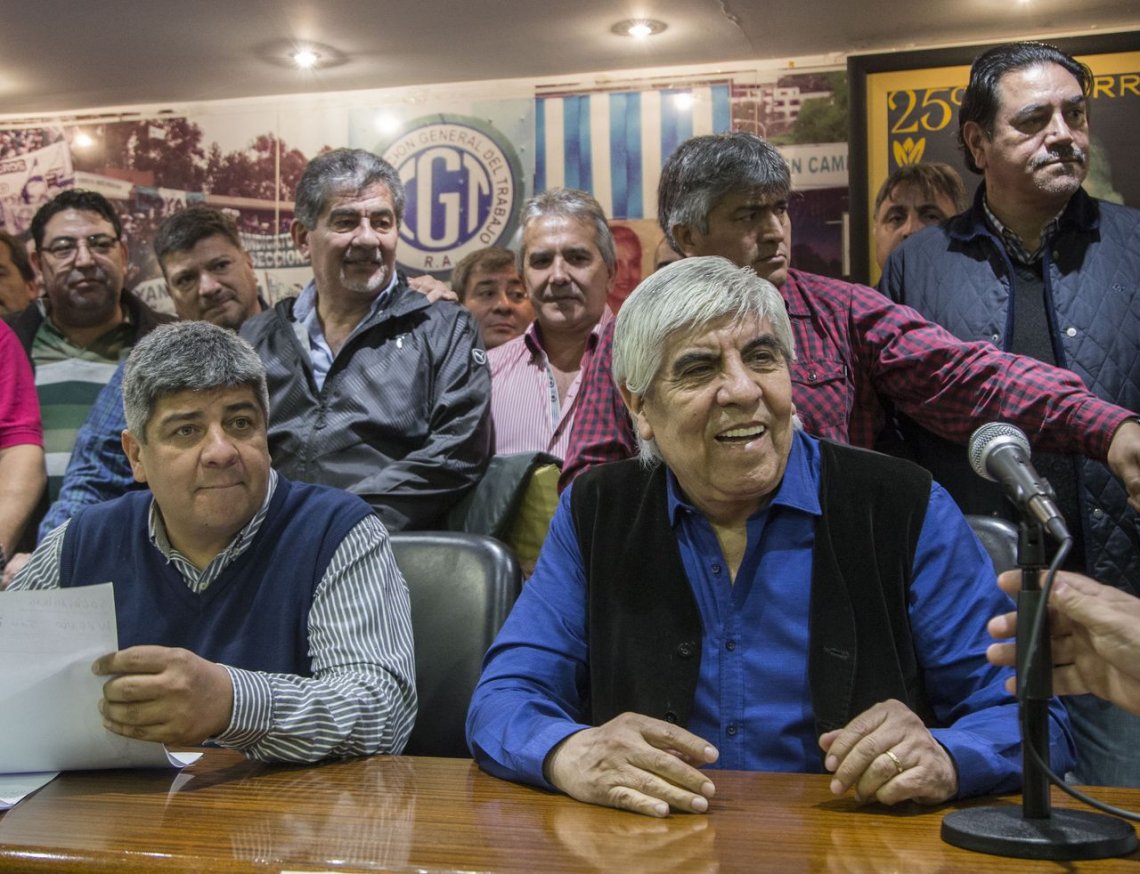 Hugo y pablo moyano