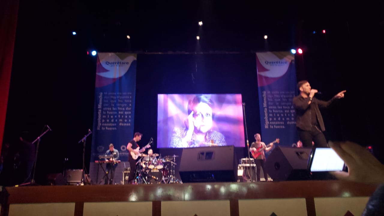 Odino cantando en Querétaro