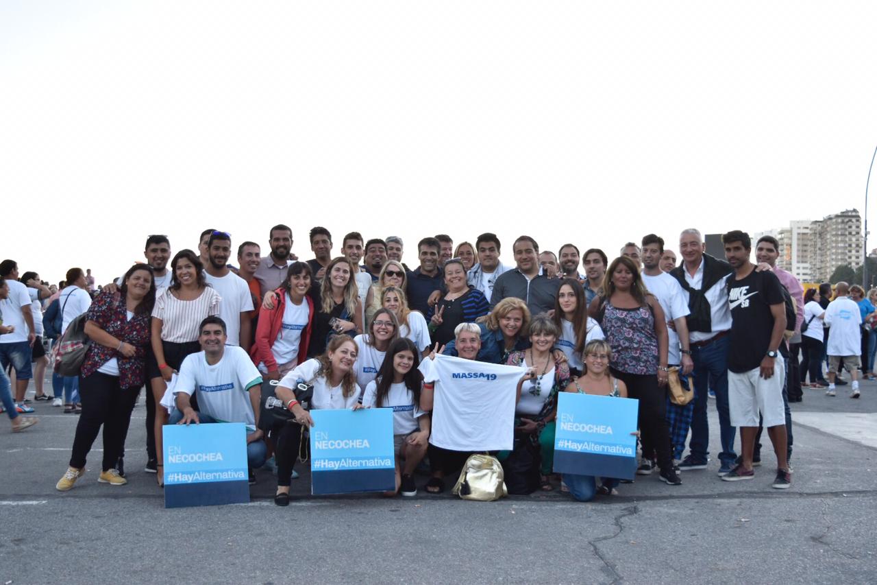 El Frente Renovador de Necochea presente en MDP El Frente Renovador de Necochea presente en MDP