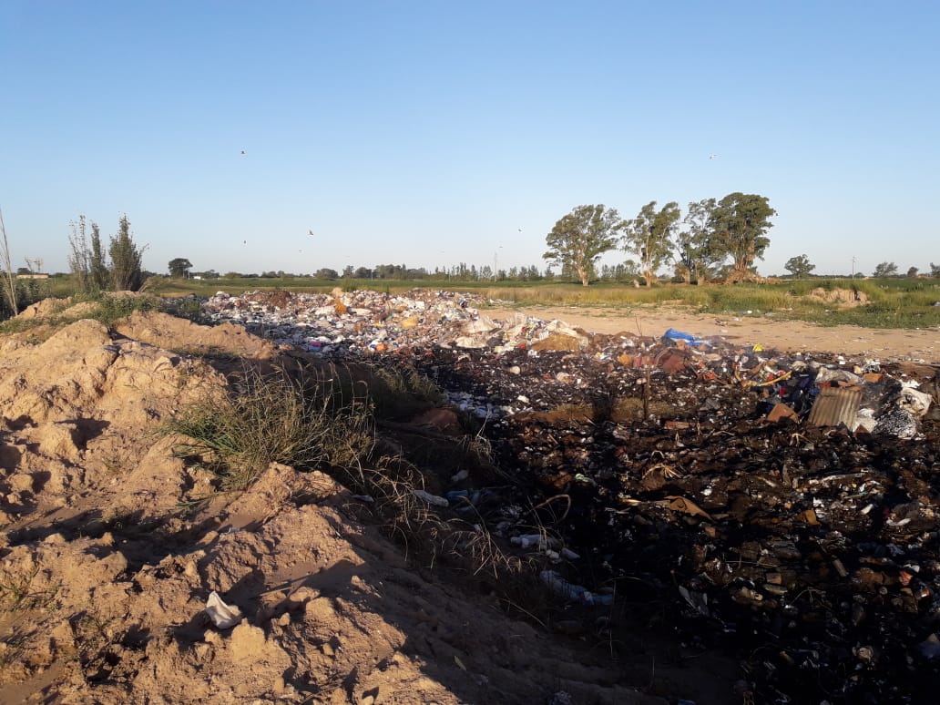 Basural a Cielo Abierto en Rivadavia