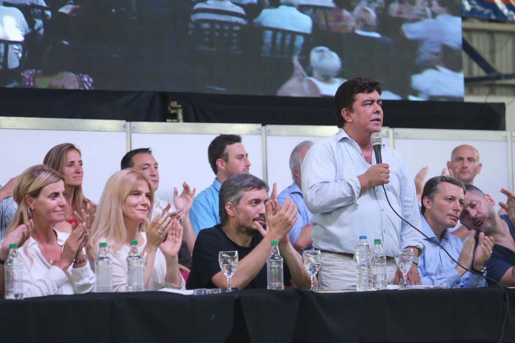 Espinoza en el Congreso del PJ en La Matanza