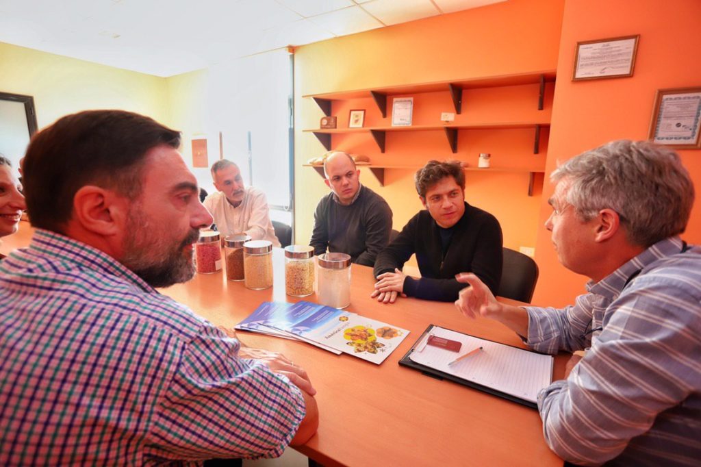 Kicillof y Policano en Rivadavia Kicillof y Policano en Rivadavia