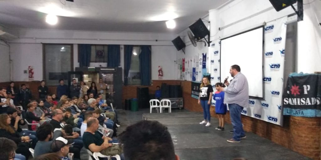 Alejandro Castellanos, responsable local de Descamisados en La Plata