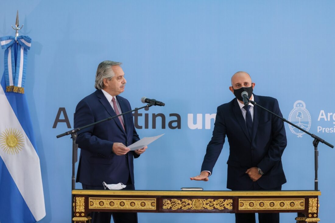 ALEXIS GUERRERA ASUME COMO MINISTRO DE TRANSPORTE