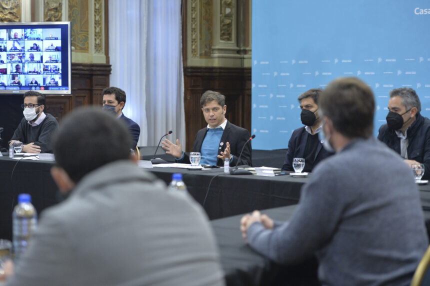 Kicillof con Wado de Pedro