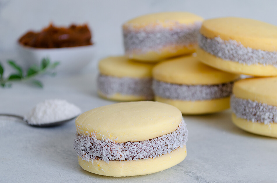 receta de alfajores de maicena