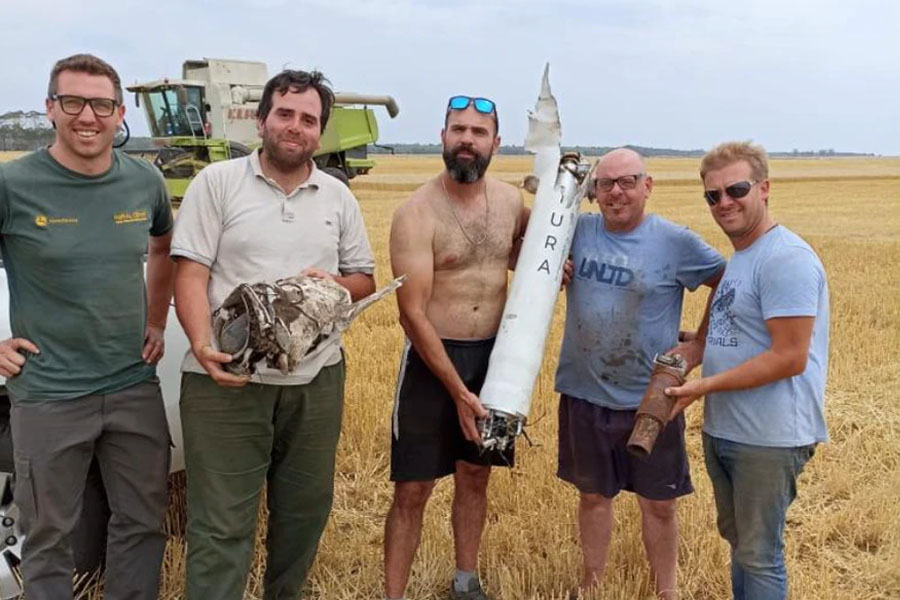 cohete espacial lobería