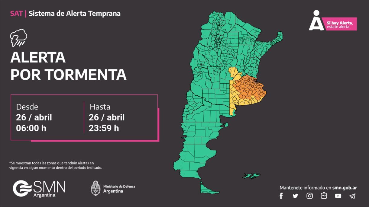 alerta meteorológica