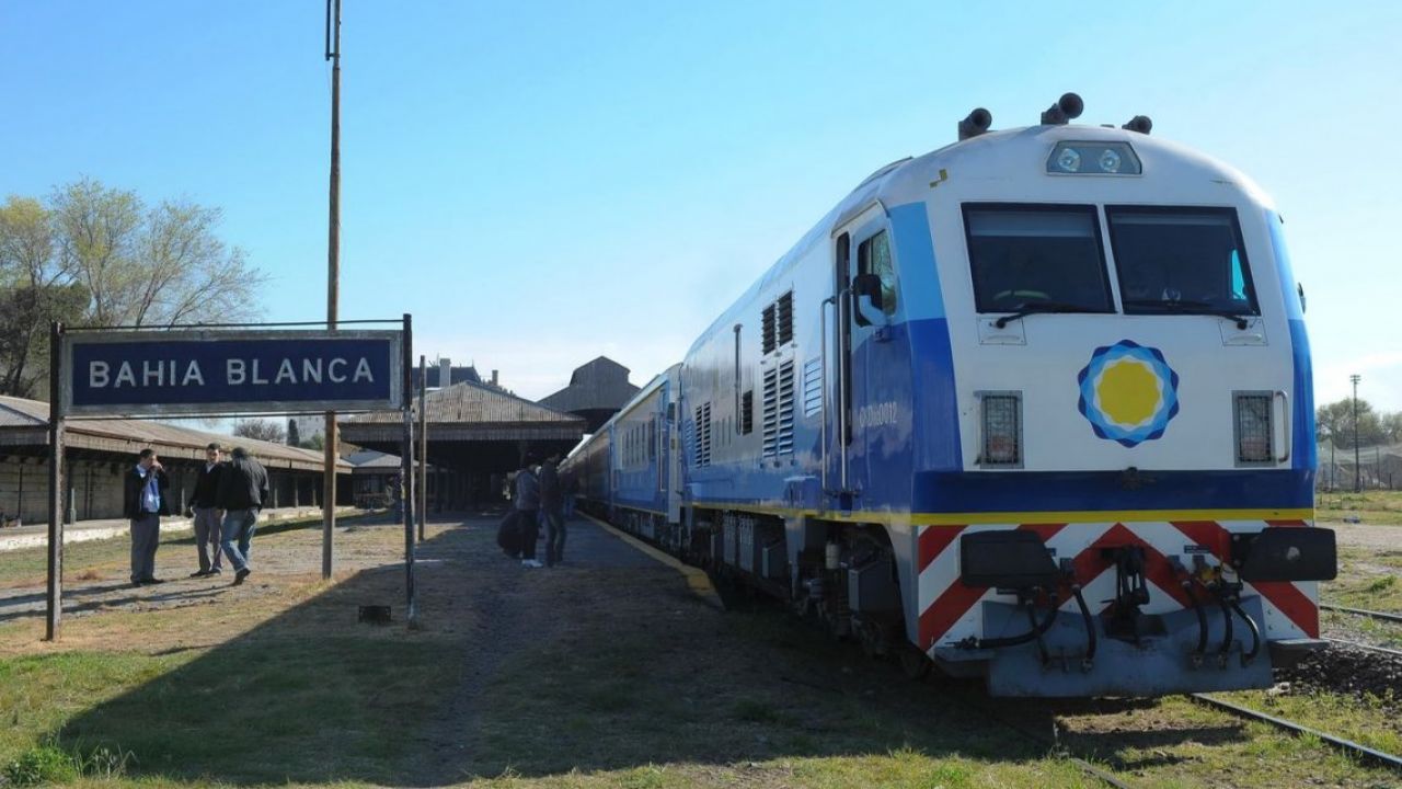 tren a Bahía Blanca