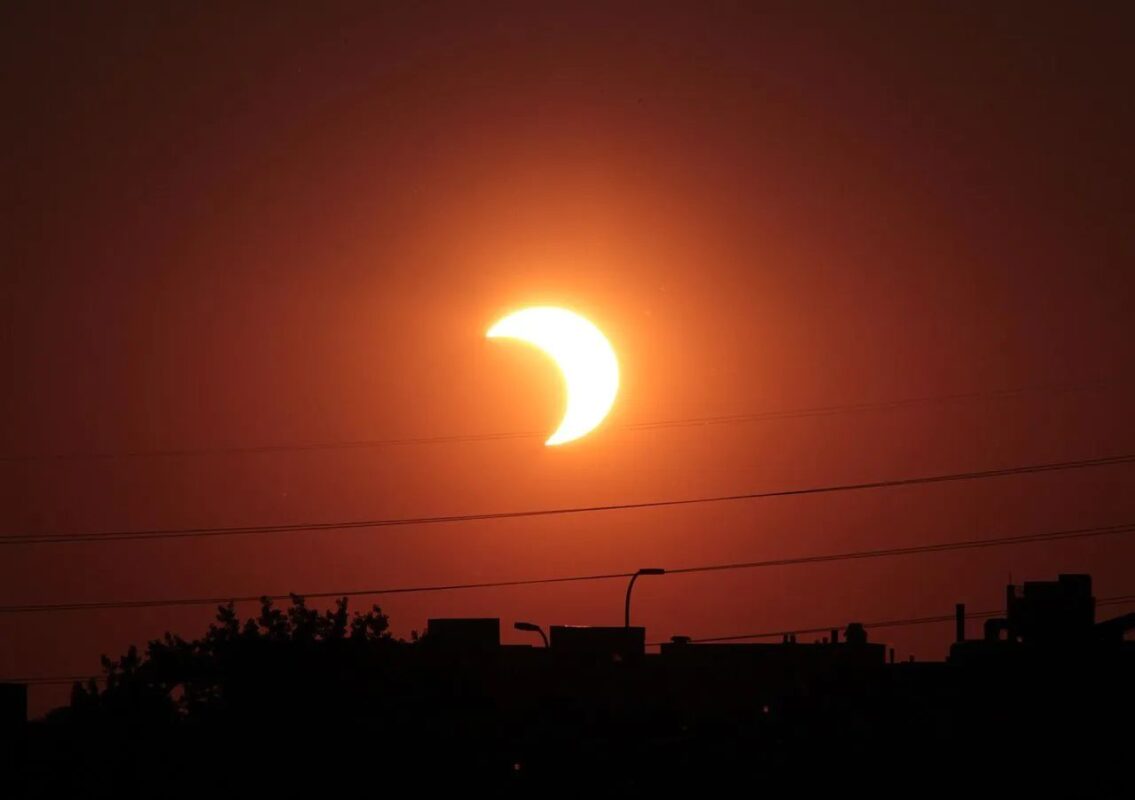 eclipse parcial de Sol