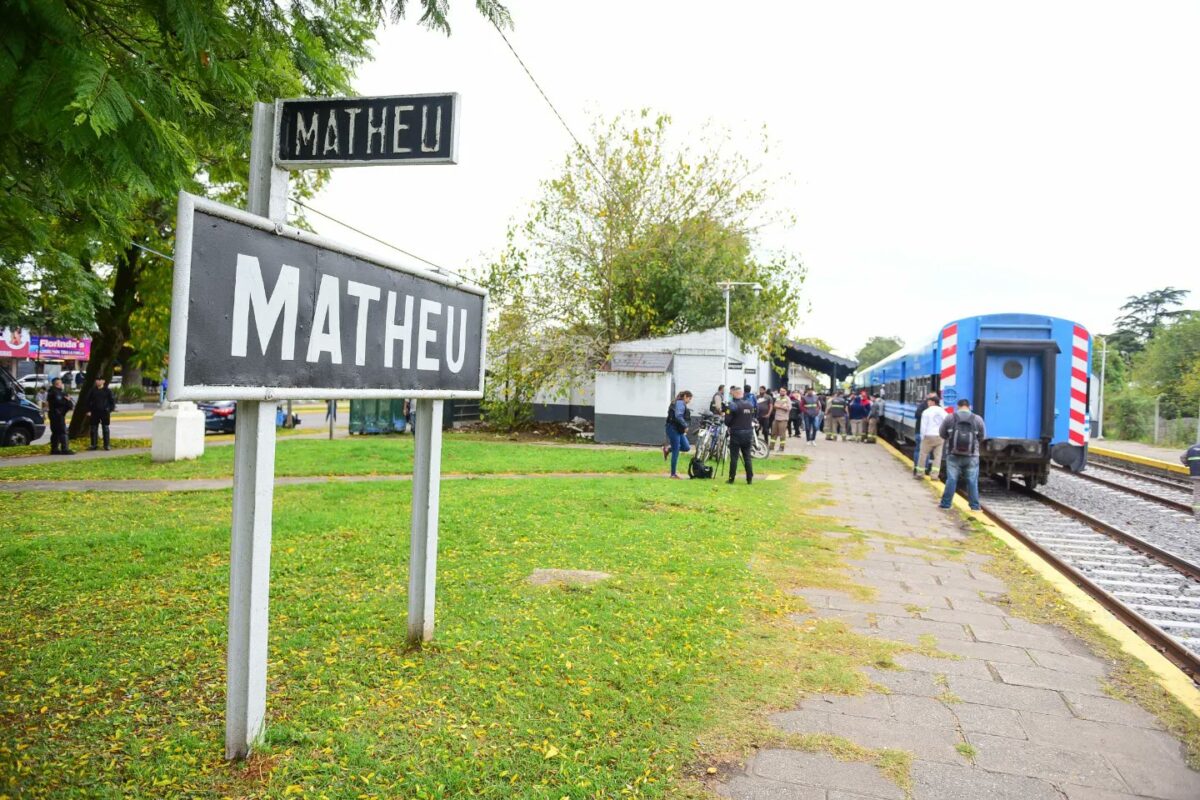 recambio vías tren mitre