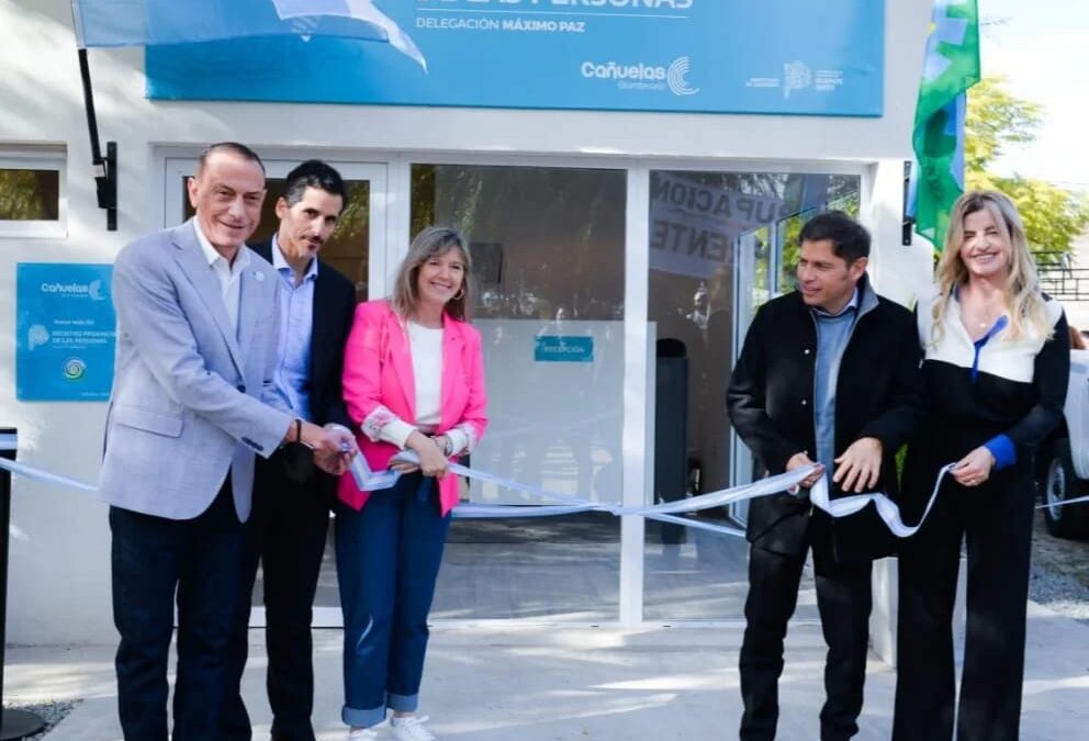 Kicillof inauguró una sede del Registro de las Personas en una localidad de Cañuelas y potencia su plan 6×6 de cara al 2023