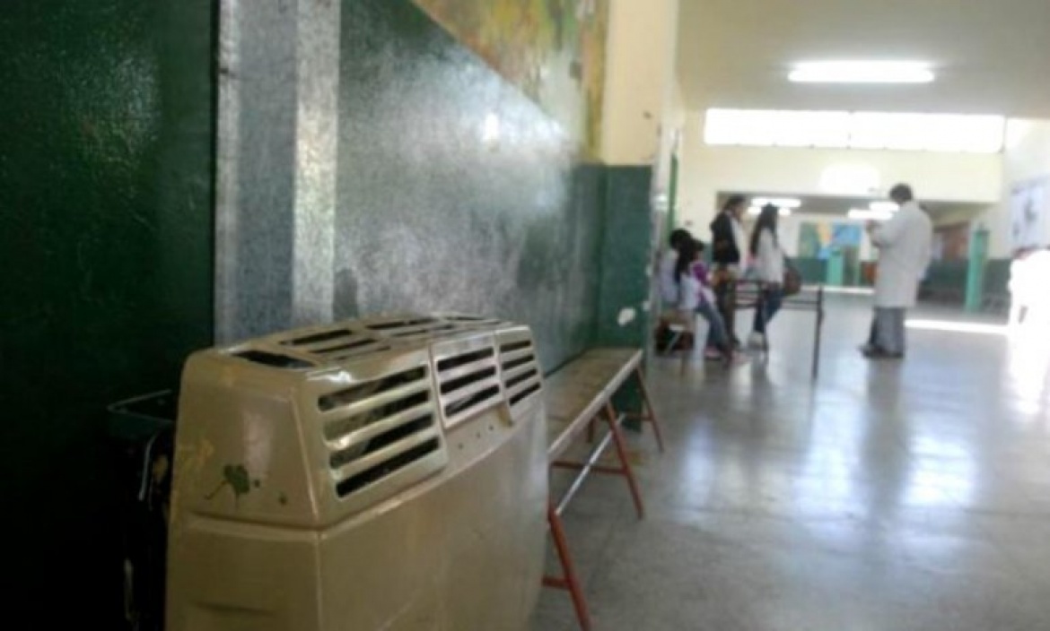 escuelas sin calefacción