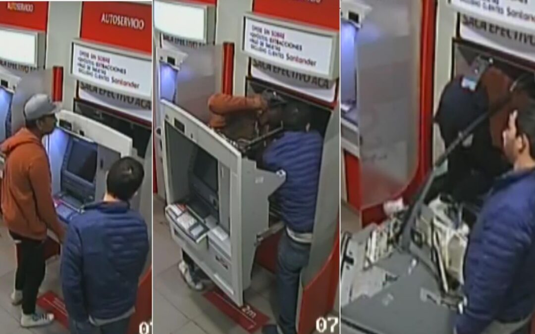 Pergamino: desarmaron dos cajeros automáticos, no pudieron alcanzar los billetes y terminaron detenidos