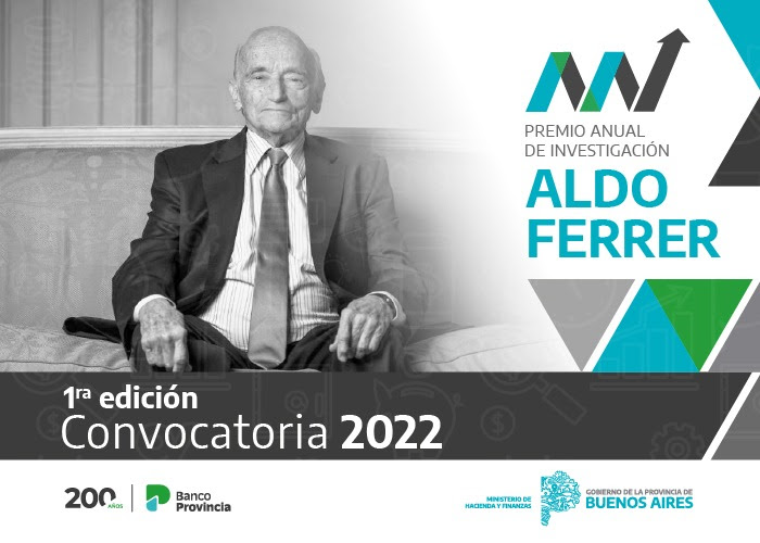 Provincia presentó el Premio Anual de Investigación Aldo Ferrer
