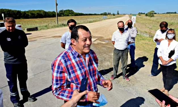 Julio Marini contó cómo hizo para que Benito Juárez sea “municipio modelo” en caminos rurales