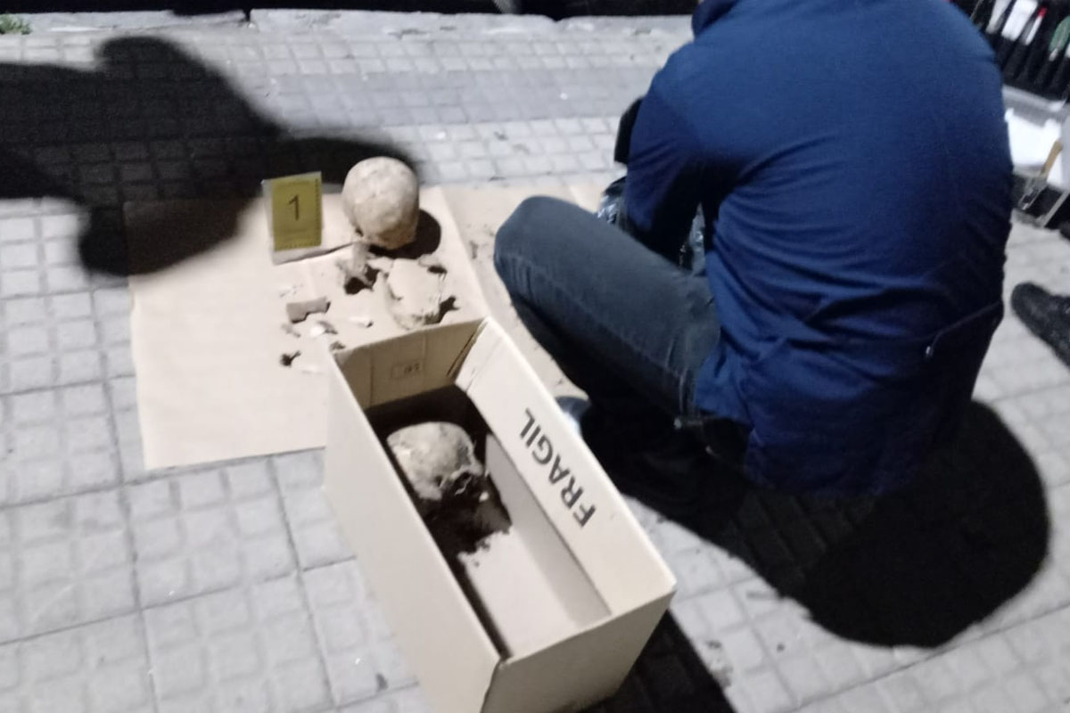 allaron restos humanos en La Plata
