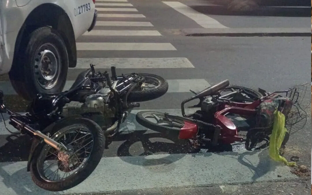 Jubilada perdió la vida tras un terrible accidente entre dos motos en La Plata