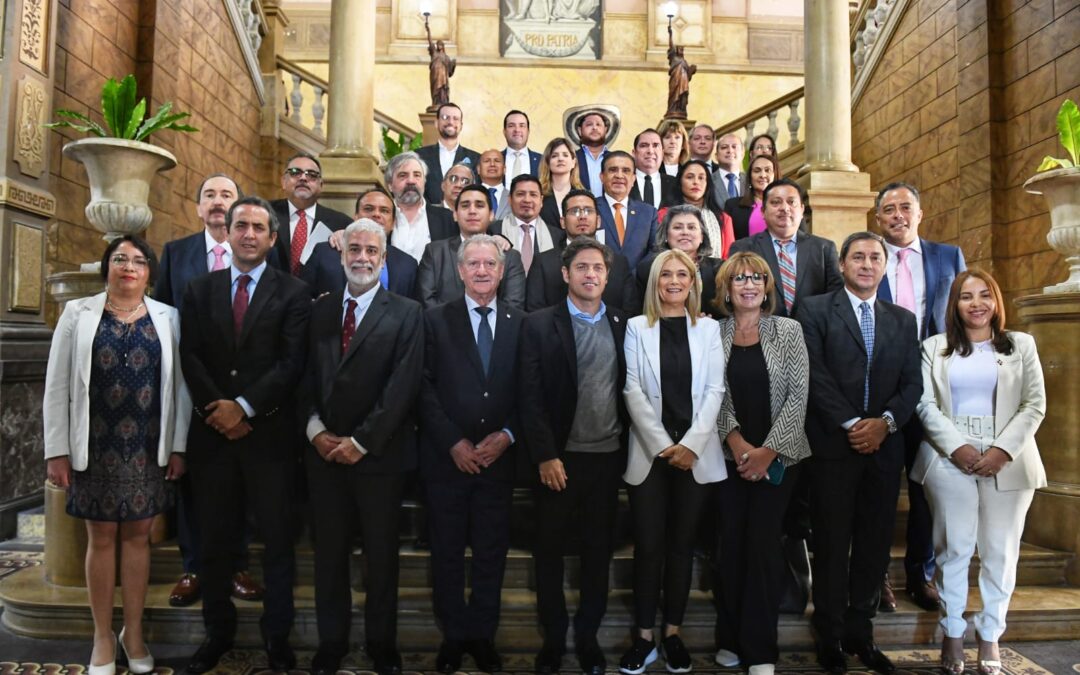 Verónica Magario encabezó la primera Cumbre de gobernadores latinoamericanos