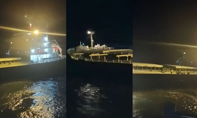 Necochea: chocó un buque con 72 mil toneladas de soja a la salida de Puerto Quequén y casi se hunde
