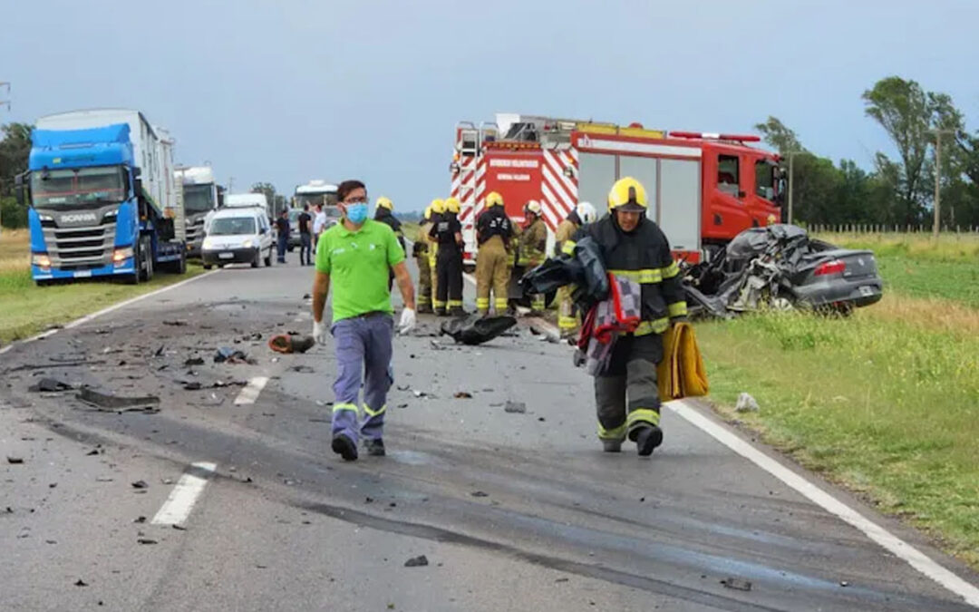 Choque fatal en la Ruta 188: impactante accidente dejó un fallecido a la altura de Villegas y Banderaló