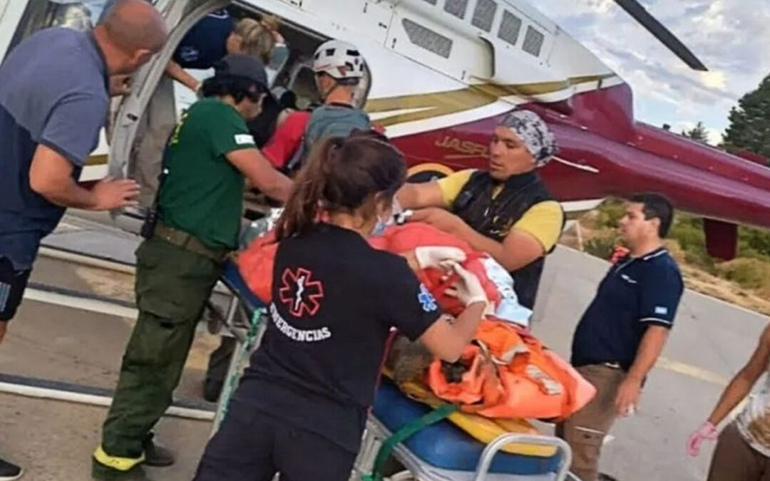 Cómo se encuentra la mujer de La Plata atrapada por un alud en Bariloche y que debió ser amputada