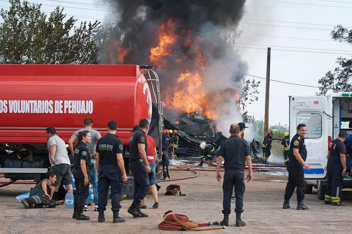 incendio Pehuajó