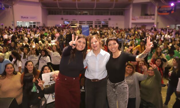 Mayra Mendoza, Daniela Vilar y más de 2500 mujeres pidieron por Cristina Presidenta y Saintout intendenta