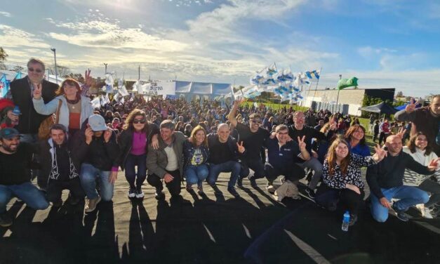 Con la presencia de cientos de militantes y dirigentes del FTD se realizó “La cuarta con Cristina” en Junín