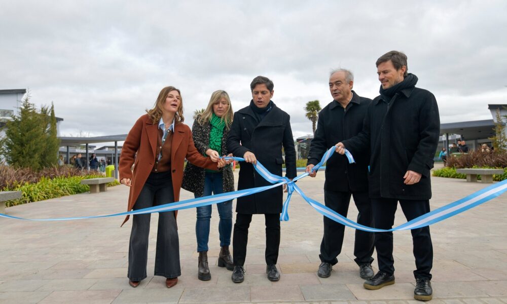 Kicillof inauguró las Termas de Tapalqué
