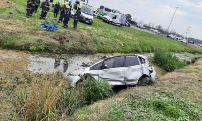 accidente Autopista La Plata