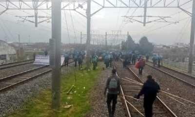 Tren Roca corte de vías