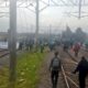 Tren Roca corte de vías