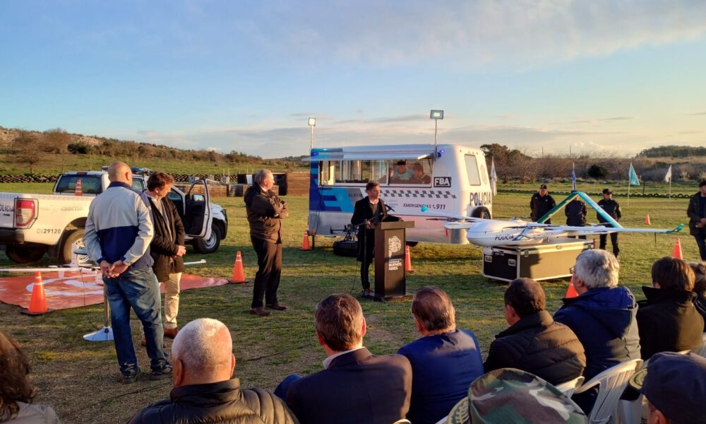 Kicillof drones seguridad provincia