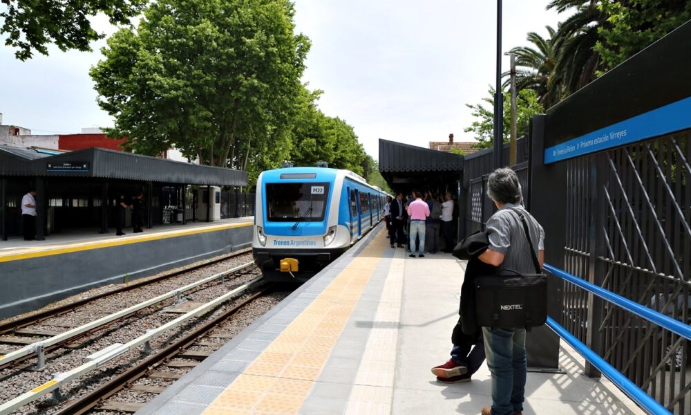 electrificación tren mitre