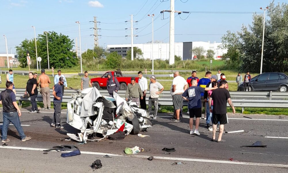 Accidente autopista cañuelas