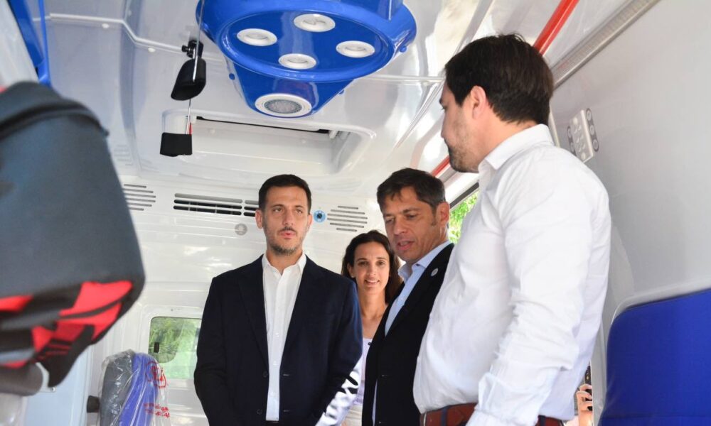 Kicillof empresa emergencia salud