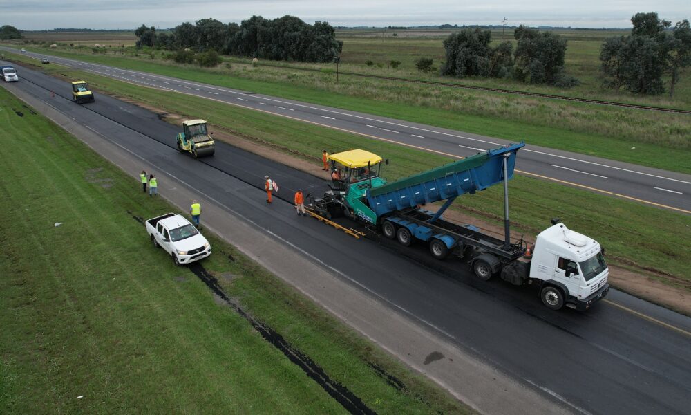 repavimentación ruta 2