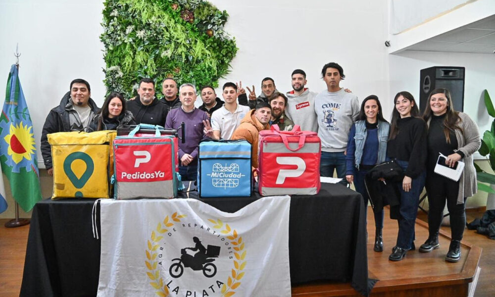 trabajadores delivery