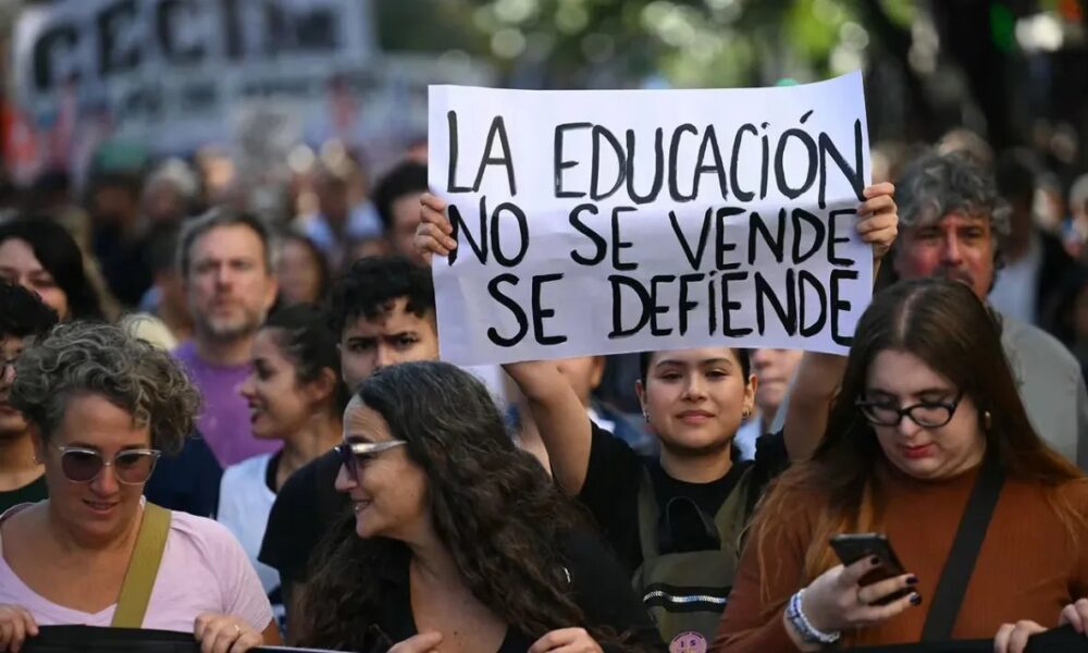 Marcha Educativa paro