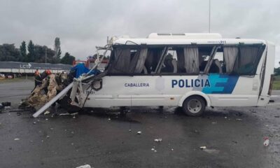 policías ruta 7