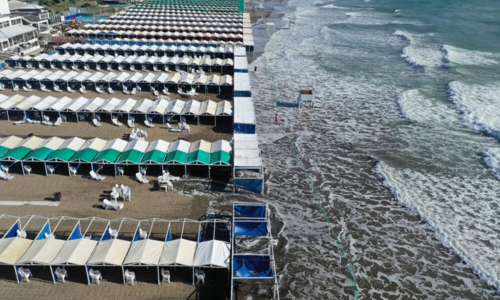 crecida mar