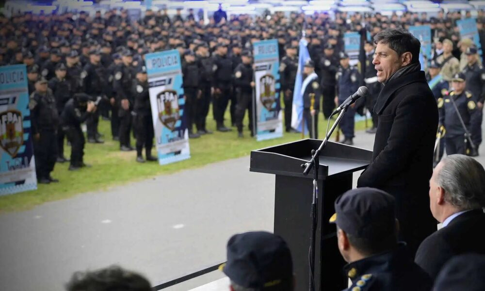 Kicillof patrulleros