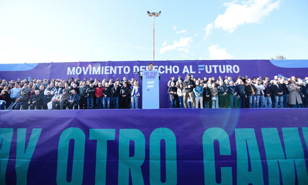 Kicillof movimiento derecho al futuro