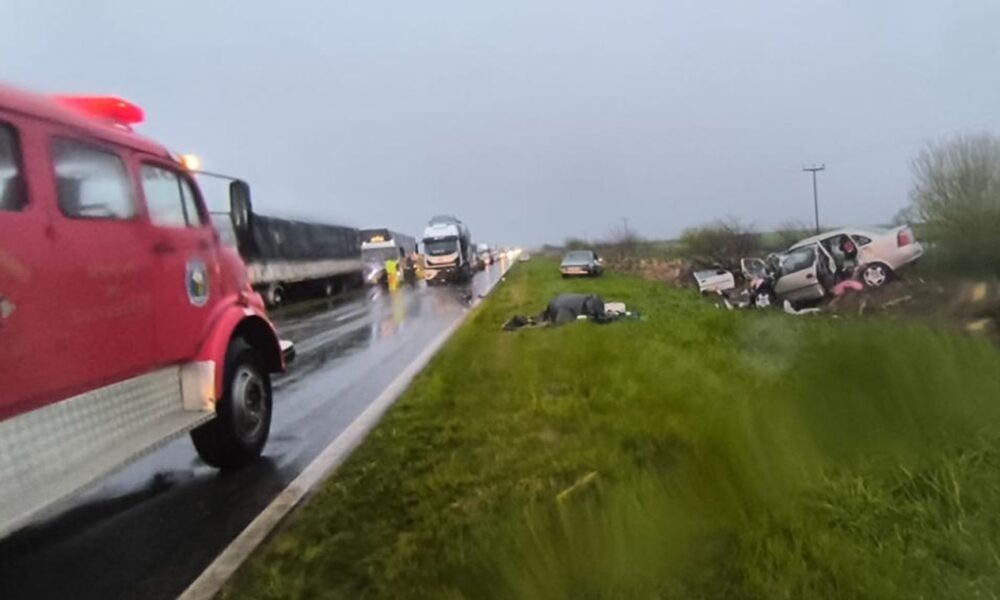 choque fatal Ruta 5