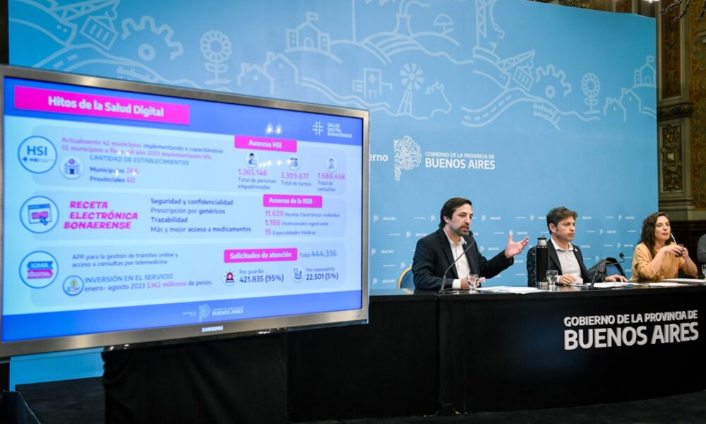 conferencia de kreplak y Kicillof