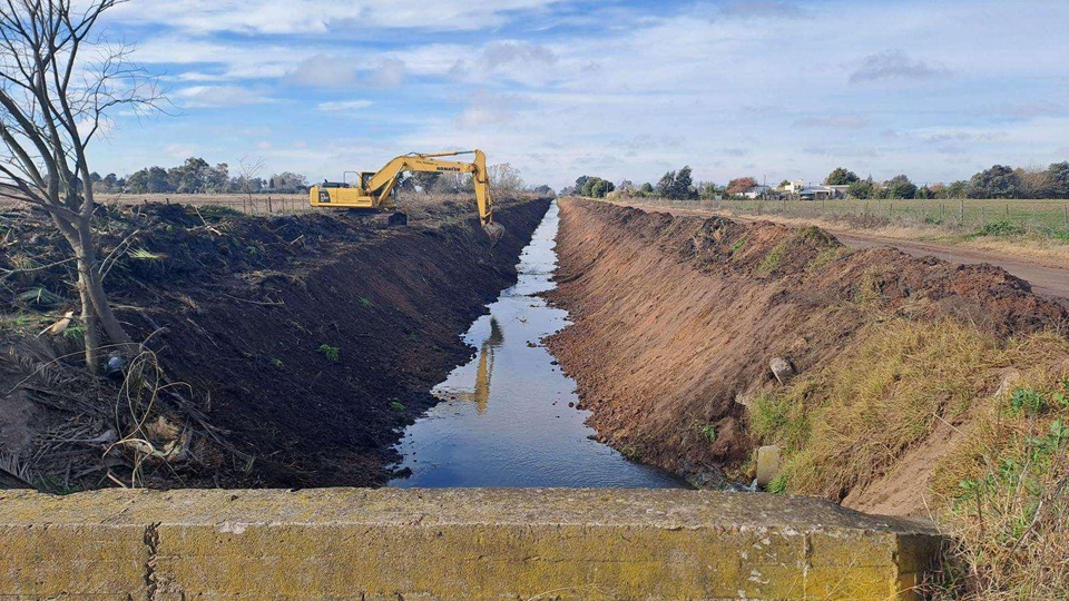 obras hidráulicas en Saladillo