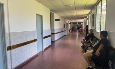 Pasillo del Hospital Muncipal de Olavarría