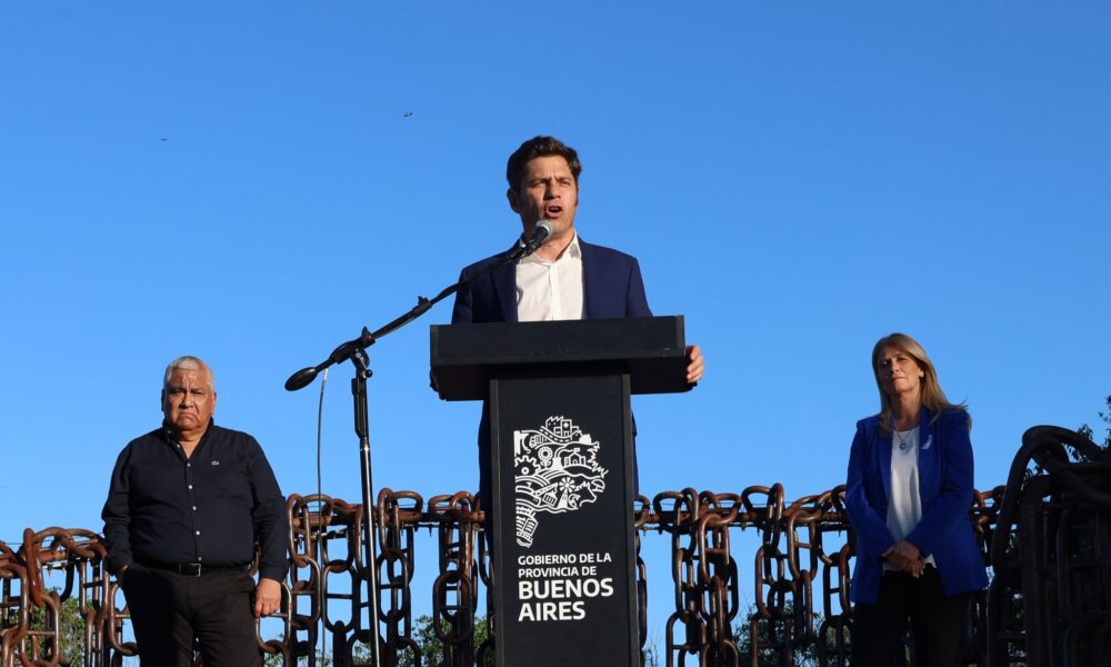 Kicillof en la Vuelta de Obligado