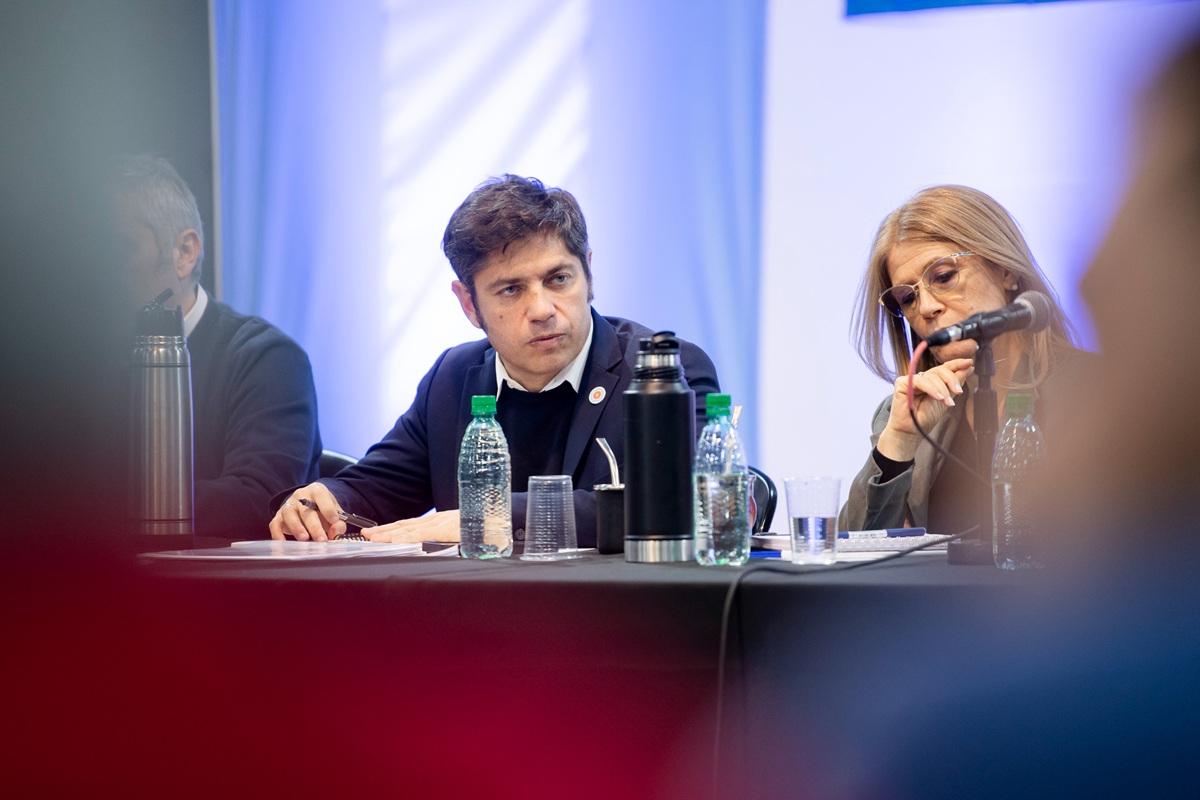 Kicillof y Magario
